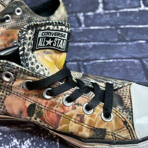 Vintage print Converse